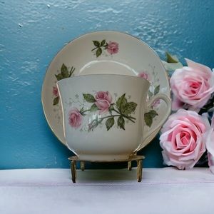 Vintage Royal Bengal India Porcelain Cup & Saucer